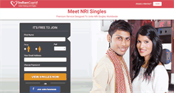 Desktop Screenshot of indiancupid.com